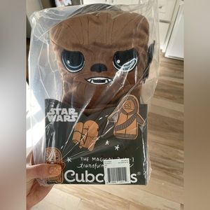 Star Wars Chewbacca Cubcoats NWT size 3T age 3 transforming zip up hoodie plush